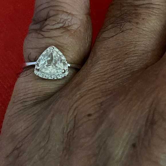 Amethyst & Diamond Ring - Picture 4 of 4